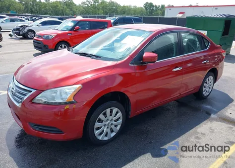 2014 Nissan Sentra Sv from USA, damaged, VIN 3N1AB7AP0EY313228